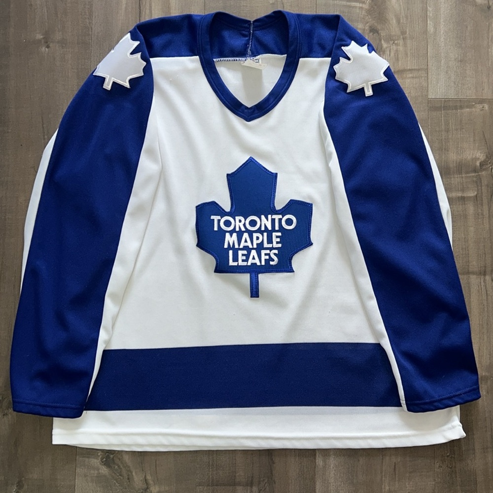 Toronto Maple Leafs 1972-92 CCM NHL Jersey